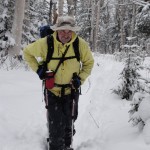 DSC00911 Our intrepid trail breaker--Steve Farrow and seven hours later