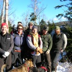 champion 740 Scouting Split Rock trail with Ben Rose on his birthday, 12/5/09