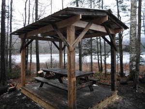 Photo: Wheeler Pond Picnic Table Shelter