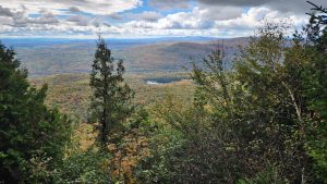 Flagging for Westmore Mountain Challenge. September 27, 2024