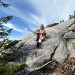 Susan on North Percy