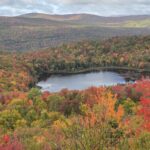 View of Wheeler Pond from Moose Overlook