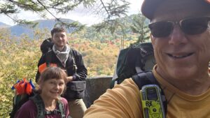 Julia, Christian, John at Moose Lookout