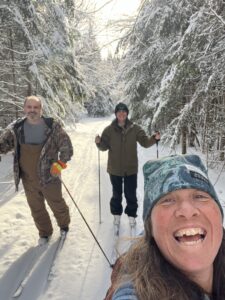 Ski at Northwoods Stewardship. Photo credit: Maria Young