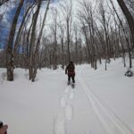 Paul Breaking Trail - Bartlett Mountain Loop - March 24,2026