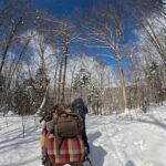 Paul and Barb on the Bartlett Mountain Loop - March 24, 2026