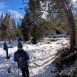 Washed out bridge - North Branch Trail - March 28. 2026