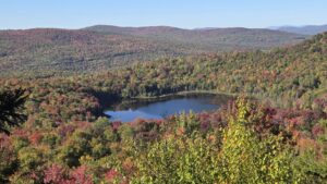 Wheeler Pond from Moose Overlook