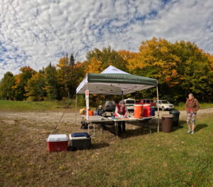 Mad Brook Aid Station - Westmore Mountain Challenge