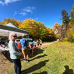 Carol at Mad Brook Station